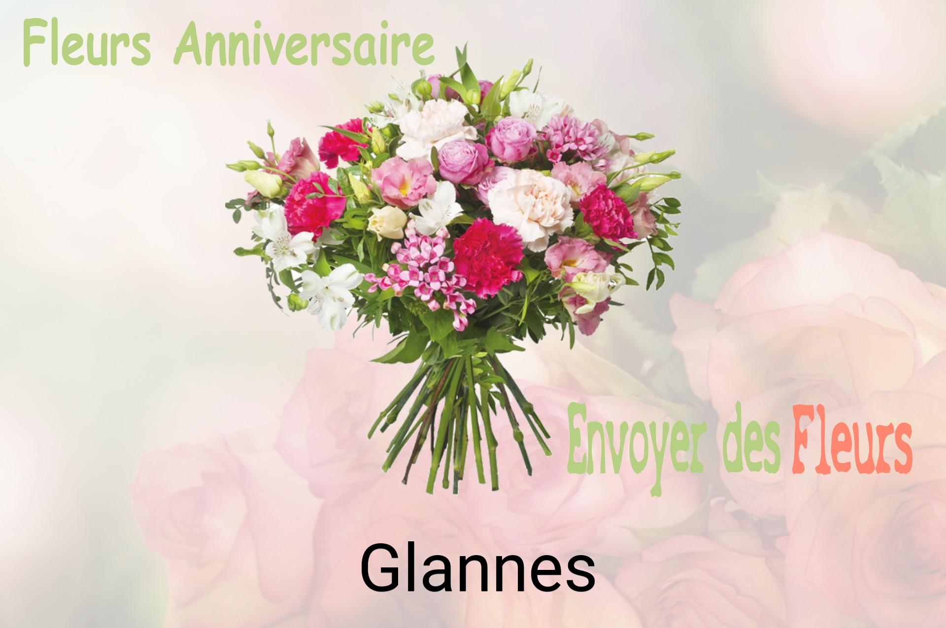 Bouquet de fleurs d’anniversaire livré à Glannes